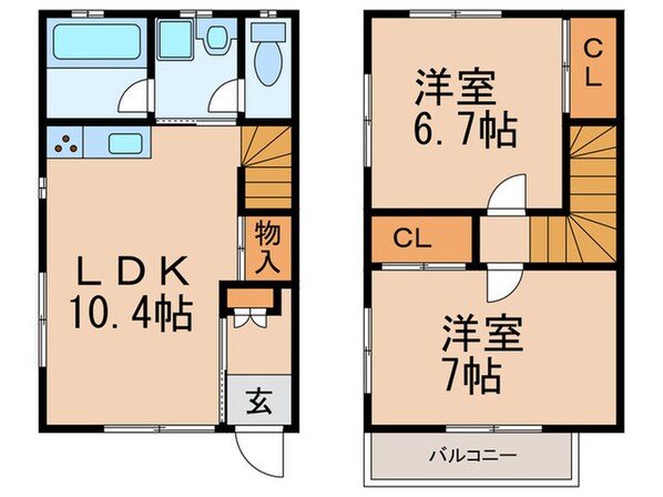 シンフォニアの物件間取画像